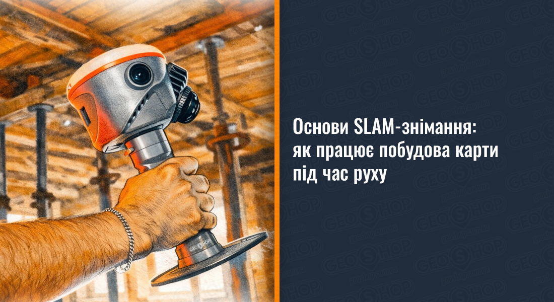 Основи SLAM-знімання: як працює побудова карти під час руху