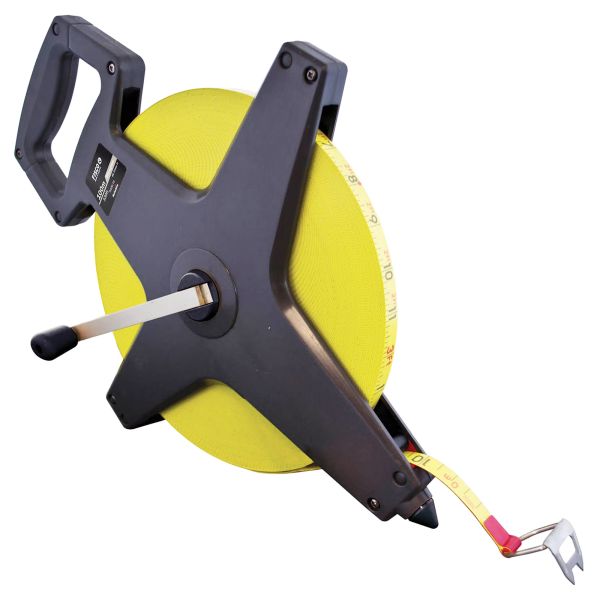 Рулетка сталева геодезична Fisco Pacer PJ100/9 (100 метрів) Рулетка сталева геодезична Fisco Pacer PJ100/9 (100 метрів)