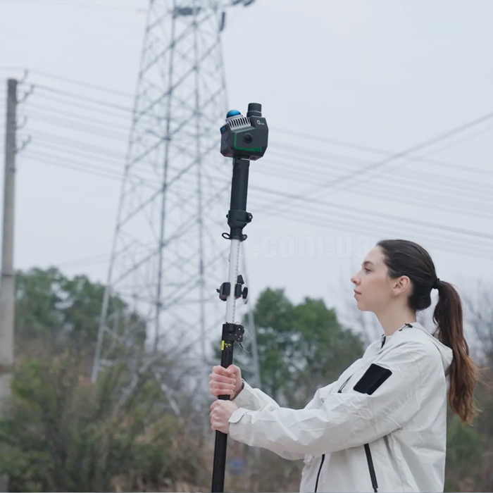 Адаптер для встановлення сканерів LiGrip на телескопічну RTK-віху