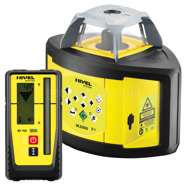 Нівелір лазерний ротаційний Nivel System NL520G Digital Нівелір лазерний ротаційний Nivel System NL520G Digital