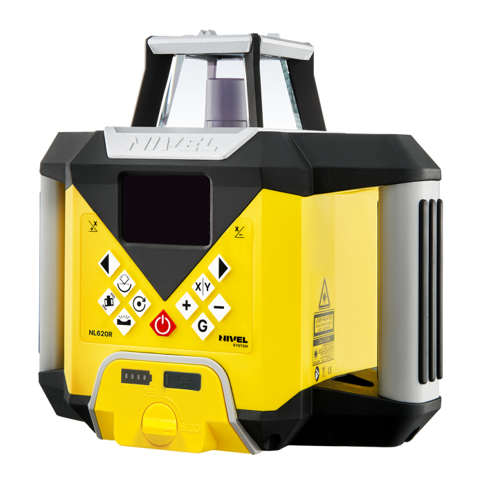 Нівелір лазерний ротаційний Nivel System NL620R Digital