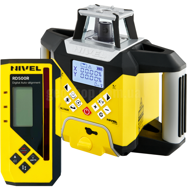 Нівелір лазерний ротаційний Nivel System NL740R Digital Нівелір лазерний ротаційний Nivel System NL740R Digital