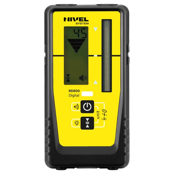 Детектор лазерний Nivel System RD800 Digital для лазерного нівеліра Детектор лазерний Nivel System RD800 Digital для лазерного нівеліра