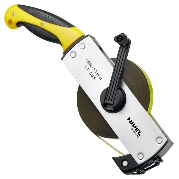 Рулетка сталева геодезична Nivel System ST-50A (50 метрів) Рулетка сталева геодезична Nivel System ST-50A (50 метрів)