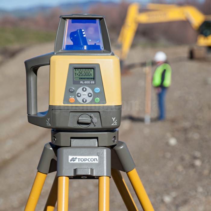 Нівелір лазерний ротаційний Topcon RL-200 2S