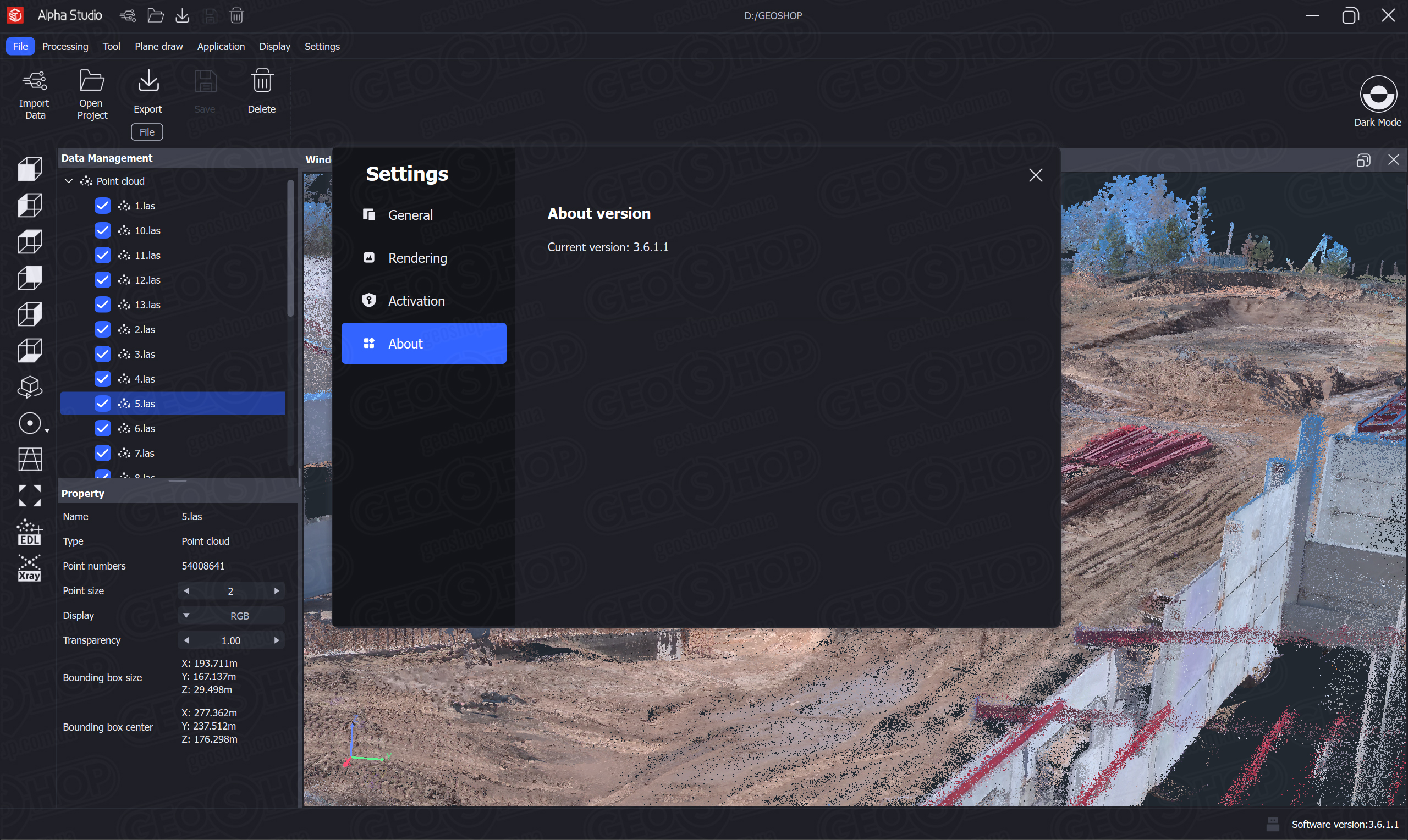 AlphaGEO Alpha Studio 3.6.1.1