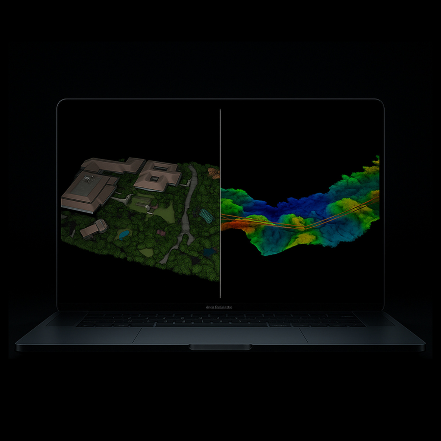 LiDAR360 Professional і LiPowerline для обробки хмар точок