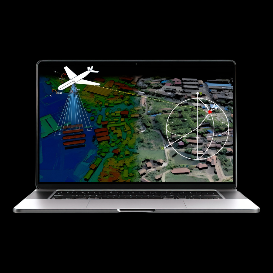 Обробка траєкторії LiAir H600 Pro у LiGeoreference