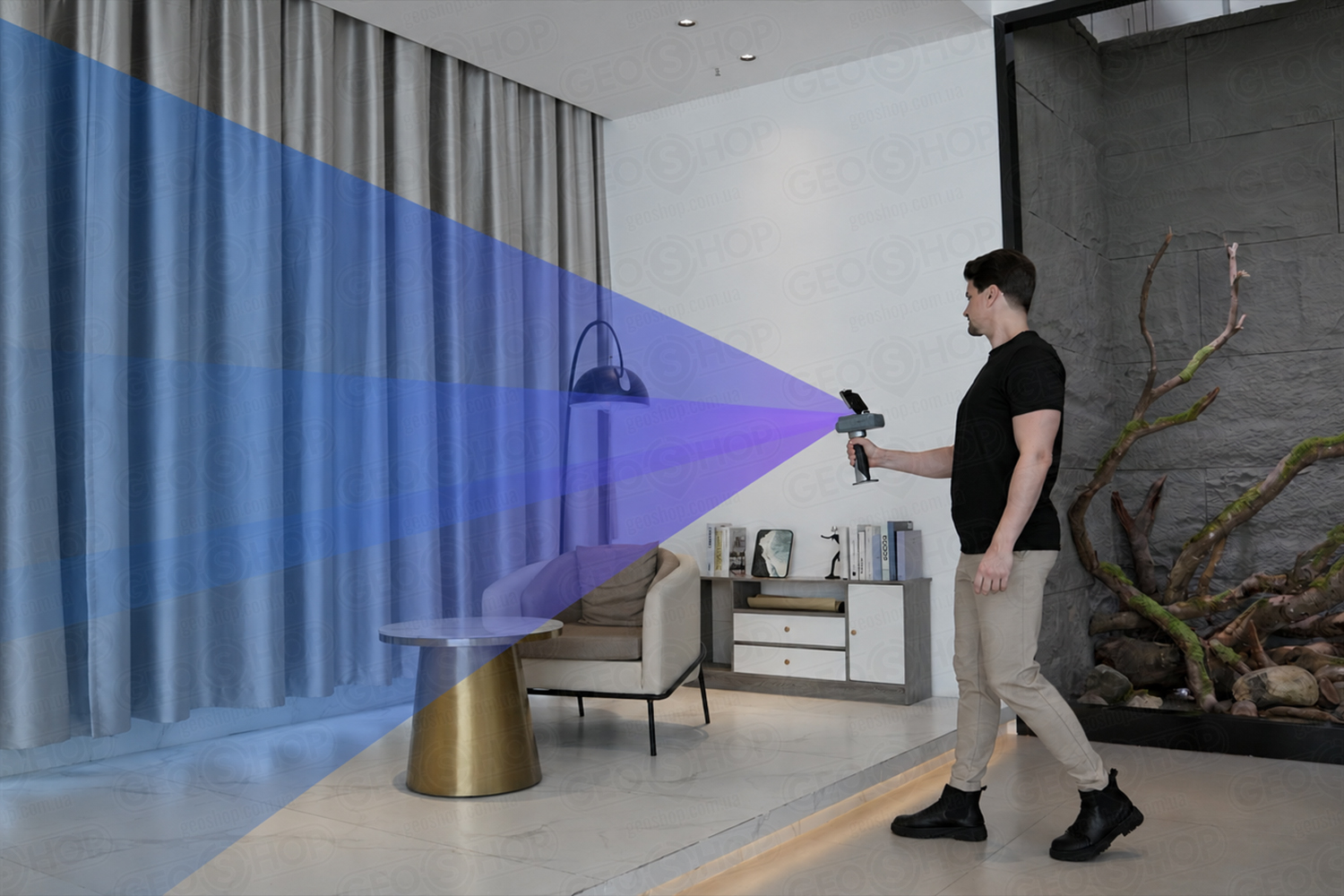 FJD Trion C1 для швидкого 3D сканування приміщень